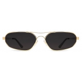 Balenciaga - Stretch Oval Sunglasses - Black - Sunglasses - Balenciaga Eyewear