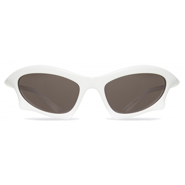 Balenciaga - Occhiali da Sole Bat Rectangle - Bianco - Occhiali da Sole - Balenciaga Eyewear