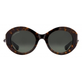 Balenciaga - Twist Round Sunglasses - Dark Havana - Sunglasses - Balenciaga Eyewear