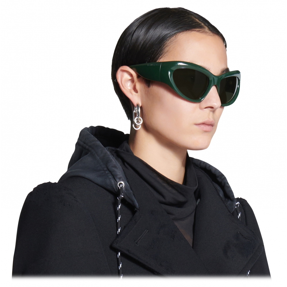 Balenciaga d frame store sunglasses