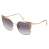 Bulgari - Serpenti "Colourhapsody" Square Metal Sunglasses - Gold Grey - Serpenti Collection - Bulgari Eyewear