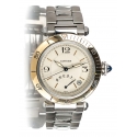 Cartier Vintage - Stainless Steel Pasha Automatic W31012H3 - Cartier Watch in Silver Gold - Luxury High Quality