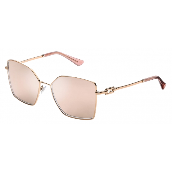 Bulgari - B.Zero1 - Squared Metal Sunglasses - Gold - B.Zero1 Collection - Sunglasses - Bulgari Eyewear