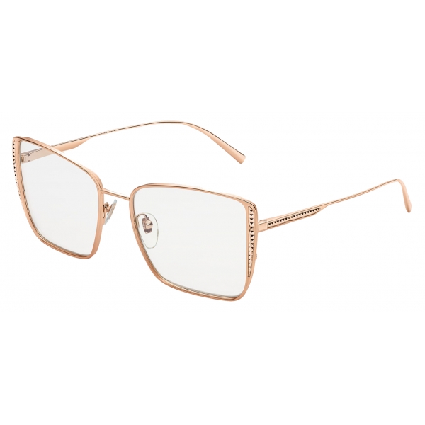 Bulgari - "Rock" Squared Metal Sunglasses - Brown Gold - B.Zero1 Collection - Sunglasses - Bulgari Eyewear