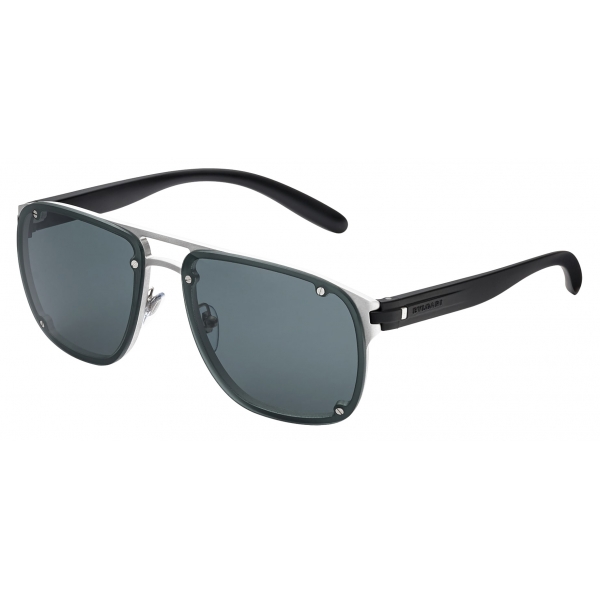 Bulgari - "Bvlgari Bvlgari Aluminium" Rectangular Sunglasses - Black - Sunglasses - Bulgari Eyewear