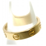 Cartier Vintage - 18K Mini Love Ring - Cartier Ring in Gold - Luxury High Quality