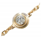 Cartier Vintage - XS Diamants Legers Bracelet - Cartier Bracelet in Gold Pink - Luxury High Quality