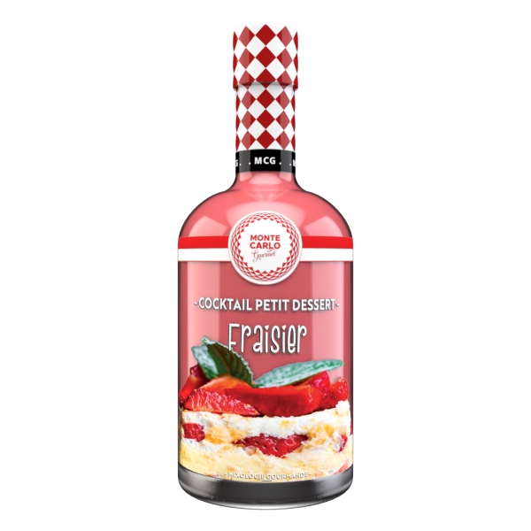 Monte-Carlo Gourmet - Fraisier - Astucciato - Exclusive Cocktail Petit Dessert - Luxury Limited Edition