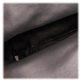 Bottega Veneta Vintage - Zebra Print Envelope Leather Clutch Bag - Black White - Leather Handbag - Luxury High Quality