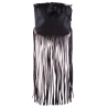 Bottega Veneta Vintage - The Fringe Pouch Leather Shoulder Bag - Nero - Borsa in Pelle - Alta Qualità Luxury