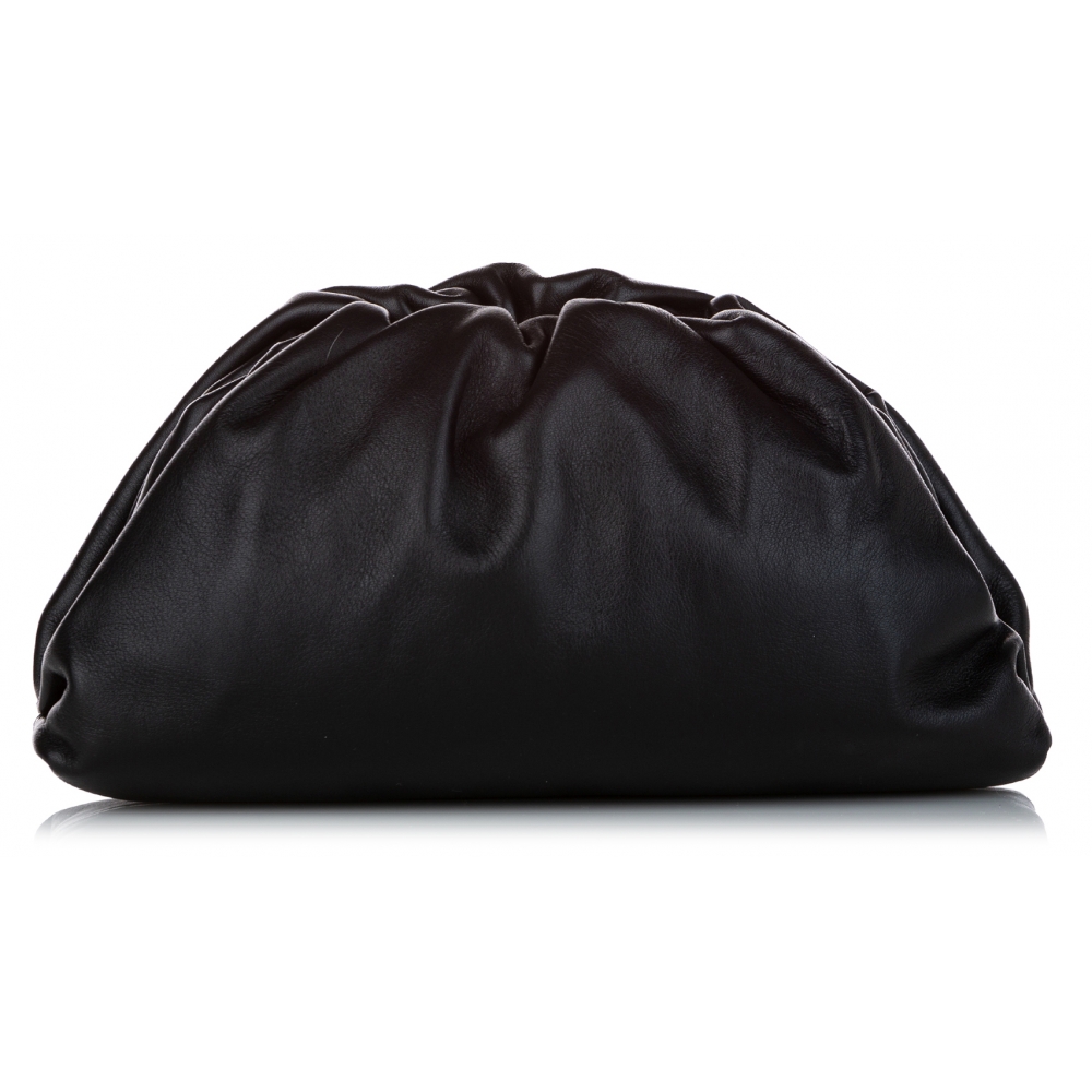 Bottega Veneta Vintage - The Mini Pouch - Black - Leather Handbag