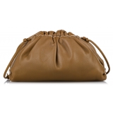 Bottega Veneta Vintage - The Mini Pouch - Light Brown - Leather Handbag - Luxury High Quality