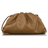 Bottega Veneta Vintage - The Mini Pouch - Light Brown - Leather Handbag - Luxury High Quality