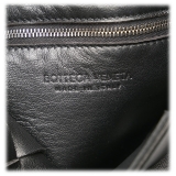 Bottega Veneta Vintage - Intrecciato Cassette Leather Crossbody Bag - Nero - Borsa in Pelle - Alta Qualità Luxury