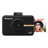 Polaroid - Polaroid Snap Touch Instant Print Digital Camera With LCD Display (Black) with Zink Zero Ink Printing Technology