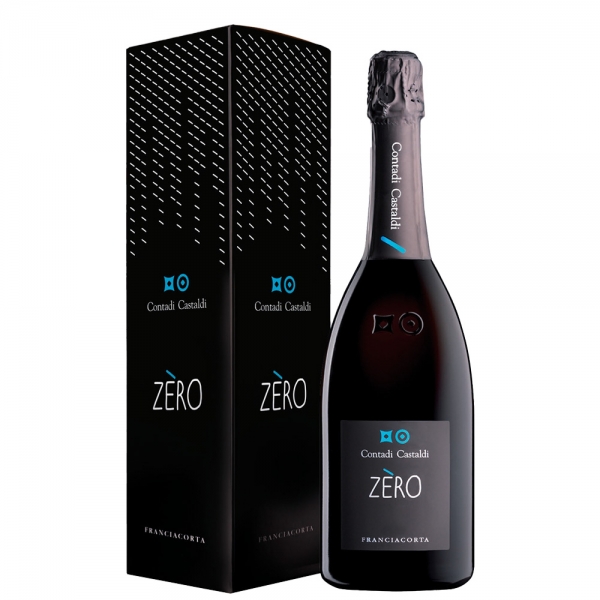 Contadi Castaldi - Franciacorta D.O.C.G. Zero - Gift Box - Pinot Noir - Luxury Limited Edition - 750 ml