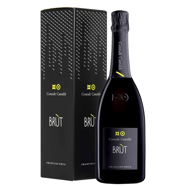 Contadi Castaldi - Franciacorta D.O.C.G. Brut - Gift Box - Chardonnay - Luxury Limited Edition - 750 ml