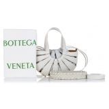 Bottega Veneta Vintage - The Shell Leather Tote Bag - Bianco - Borsa in Pelle - Alta Qualità Luxury