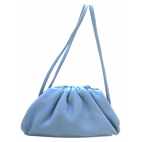 light blue bottega bag