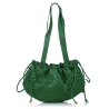 Bottega Veneta Vintage - Intrecciato Bulb Shoulder Bag - Verde - Borsa in Pelle - Alta Qualità Luxury