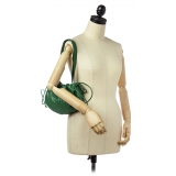 Bottega Veneta Vintage - Intrecciato Bulb Shoulder Bag - Verde - Borsa in Pelle - Alta Qualità Luxury
