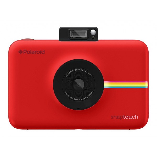 Polaroid - Fotocamera Digitale Snap Touch a Stampa Istantanea con Schermo  LCD (Rosso) e Tecnologia di Stampa Zink Zero Ink - Avvenice