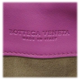 Bottega Veneta Vintage - Intrecciato Leather Crossbody Bag - Viola - Borsa in Pelle - Alta Qualità Luxury