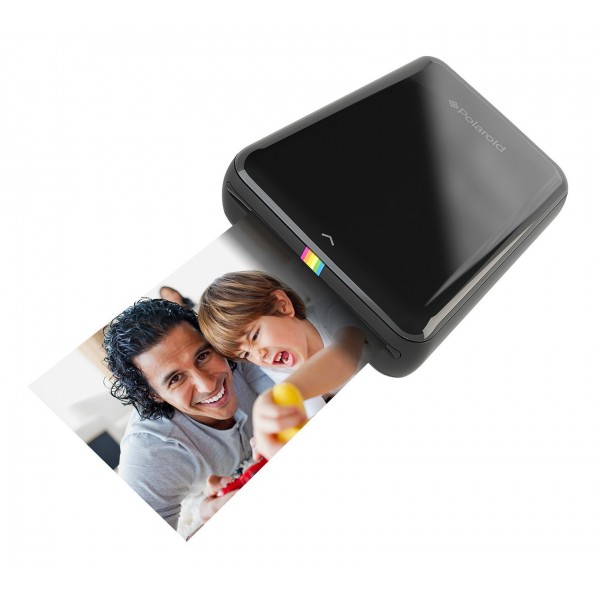 Polaroid - Polaroid ZIP Mobile Printer w/ZINK Zero Ink Printing Technology  - Compatible w/iOS & Android Devices - Black - Avvenice
