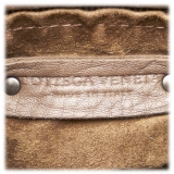 Bottega Veneta Vintage - Intrecciato Leather Shoulder Bag - Marrone Scuro - Borsa in Pelle - Alta Qualità Luxury