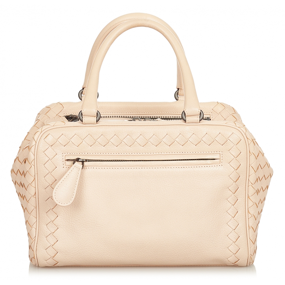Bottega Veneta Vintage - Intrecciato Leather Shoulder Bag - Yellow - Leather  Handbag - Luxury High Quality - Avvenice