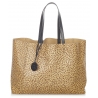 Bottega Veneta Vintage - Leopard Print Intrecciomirage Leather Tote Bag - Brown - Leather Handbag - Luxury High Quality
