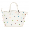 Bottega Veneta Vintage - Intrecciato Leather Handbag - Bianco - Borsa in Pelle - Alta Qualità Luxury