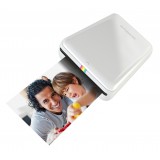 Polaroid - Polaroid ZIP Mobile Printer w/ZINK Zero Ink Printing Technology - Compatible w/iOS & Android Devices - White