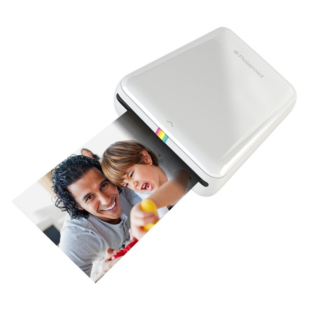 Polaroid - Polaroid ZIP Mobile Printer w/ZINK Zero Ink Printing Technology  - Compatible w/iOS & Android Devices - White - Avvenice