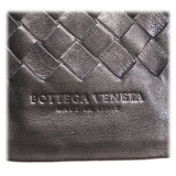 Bottega Veneta Vintage - Intrecciato Leather Shoulder Bag - Black - Leather Handbag - Luxury High Quality