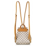 Louis Vuitton Vintage - Damier Azur Sperone BB - White Blue - Leather Backpack - Luxury High Quality