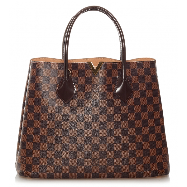 Louis Vuitton Vintage - Damier Ebene Kensington - Brown - Leather