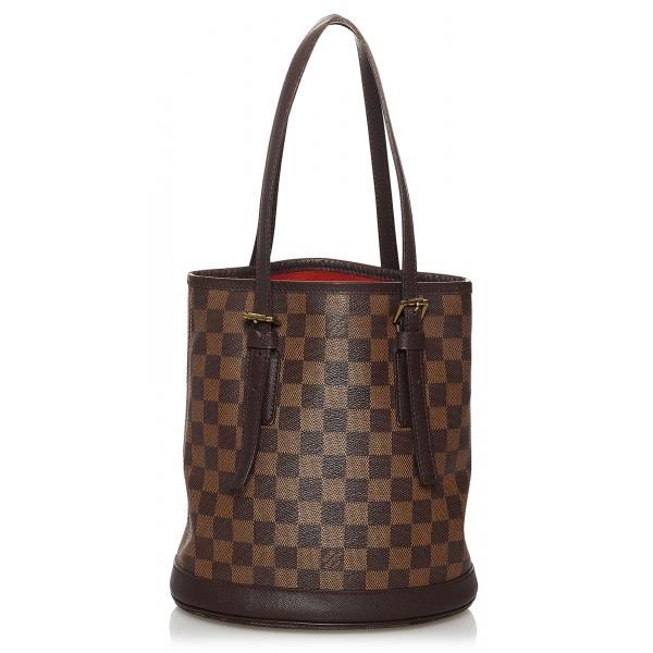 Louis Vuitton Vintage - Damier Ebene Brooklyn MM Bag - Brown - Damier  Canvas and Leather Handbag - Luxury High Quality - Avvenice