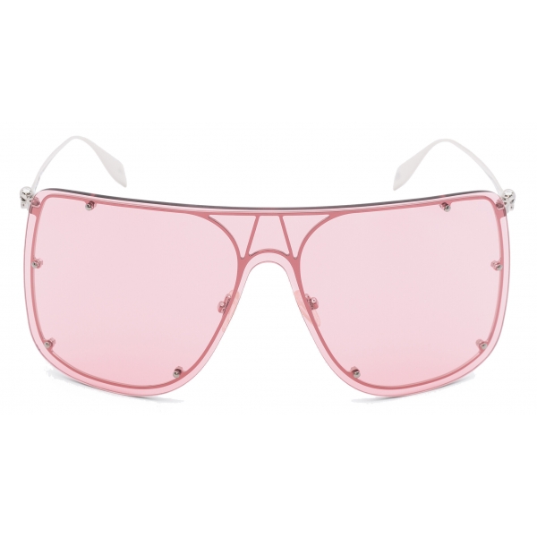 ● Alexander Mcqueen ● サングラス Pink / Grey / 50mm alexander-mcqueen-skull-mask-