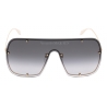 Alexander McQueen - Occhiali da Sole Maschera con Borchie - Oro - Alexander McQueen Eyewear