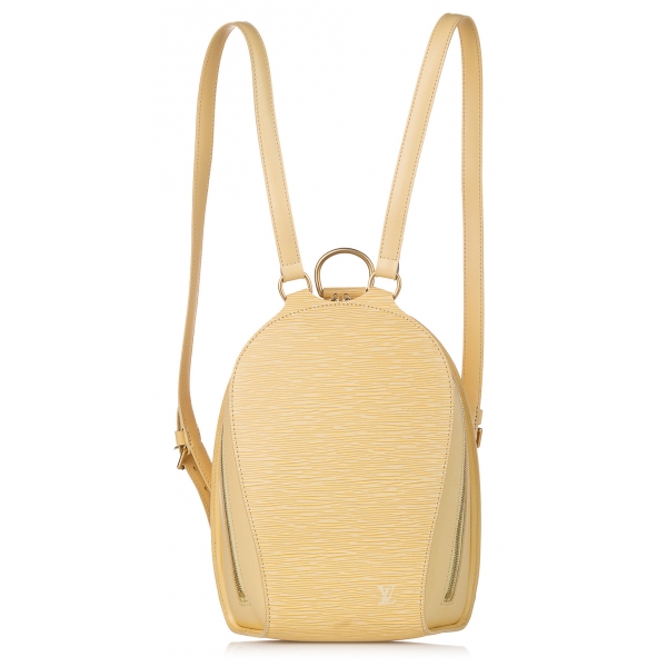 Louis Vuitton Vintage - Epi Mabillon - Yellow - Leather Backpack - Luxury High Quality