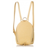 Louis Vuitton Vintage - Epi Mabillon - Yellow - Leather Backpack - Luxury High Quality