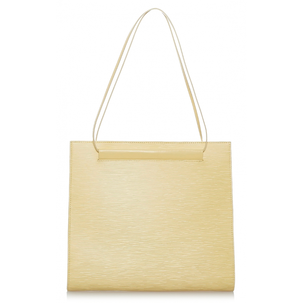 Louis Vuitton Vintage - Epi Cluny MM Bag - Beige - Leather and Epi Leather  Handbag - Luxury High Quality - Avvenice