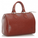 Louis Vuitton Vintage - Epi Speedy 25 - Brown - Leather Handbag - Luxury High Quality