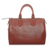 Louis Vuitton Vintage - Epi Speedy 25 - Brown - Leather Handbag - Luxury High Quality