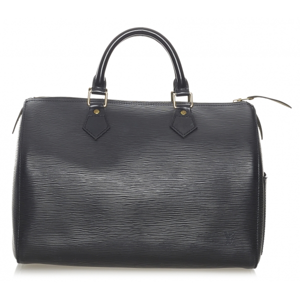Louis Vuitton Vintage - Epi Speedy 30 - Black - Leather Handbag - Luxury  High Quality - Avvenice