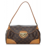 Louis Vuitton Vintage - Monogram Beverly MM - Brown - Leather Handbag - Luxury High Quality