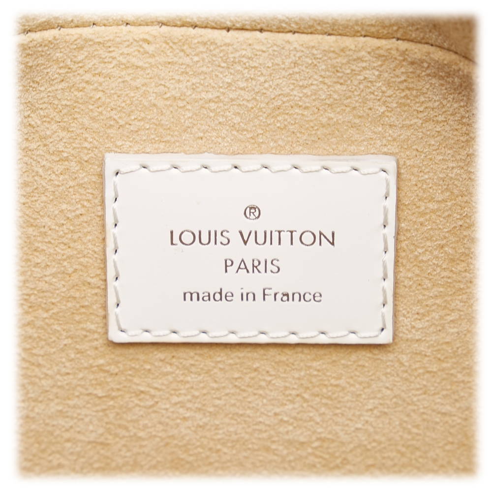 Louis Vuitton Vintage - Monogram Dora PM - Brown White - Leather