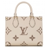 Louis Vuitton Vintage - Monogram Empreinte Onthego PM - Marrone Beige - Borsa in Pelle - Alta Qualità Luxury