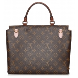 Louis Vuitton Vintage - Monogram Marignan - Brown Pink - Leather Handbag - Luxury High Quality